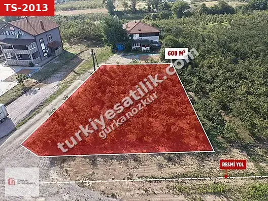 GÜRKAN GAYRİMENKUL SAKLIKENT VİLLALARI YAKINI 600 M² İMARLI ARSA